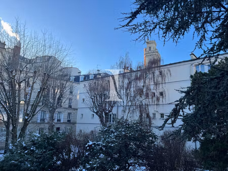 75013 - 2 pieces - vue degagee sur jardin