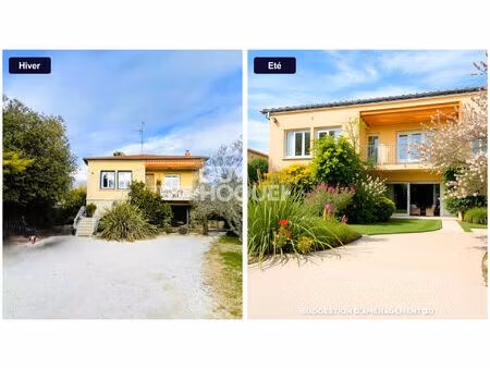 ensemble immobilier mauguio maison 170 m2 sur terrain 910m2 avec piscine