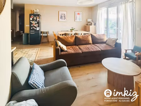 appartement 4 pièces + terrasse + jardin