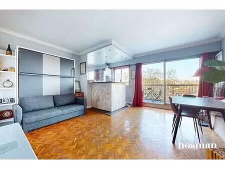studio de 30m² avec balcon - vue dégagée - boulevard bourdon  neuilly-sur-seine