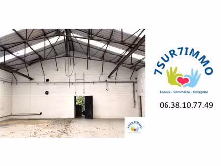 100 m2 de stockage pour 450 €/mois au coeur de nogent le rotrou