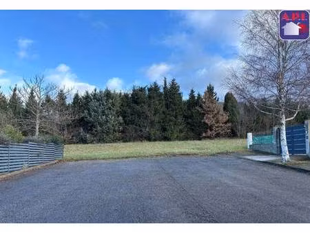 terrain constructible à vendre