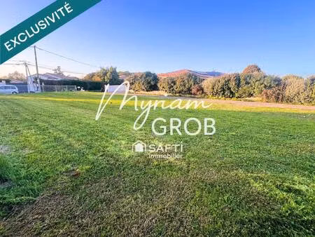 terrain constructible à vendre