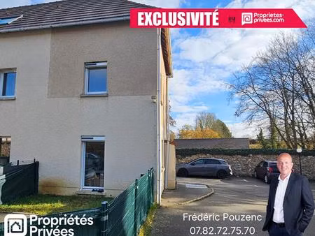 houdan 7 mn / gambais 4 mn / duplex 2 pièces 40 m2 avec extérieur et parking