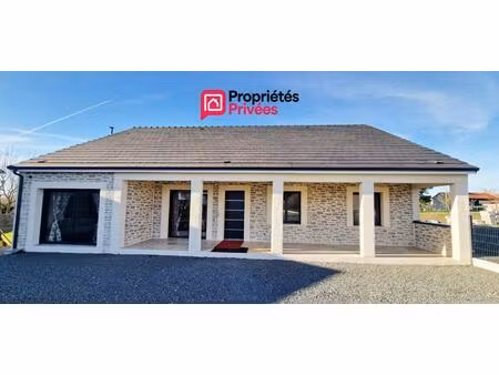 maison de plain-pied récente - chatillon sur cher - 118 m² - 4 pièces - 3 chambres