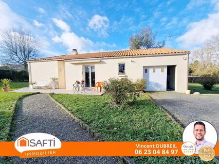 vertou - maison de plain-pied au calme