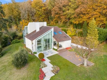ouest parisien – propriété contemporaine d’architecte en lisière de forêt