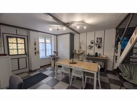 charmante maison de village à vendre 5 pièces avec jardin à l'isle sur serein (89)