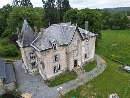 grand château près de limoges  offrant un potentiel exceptionnel pour une résidence  un hô