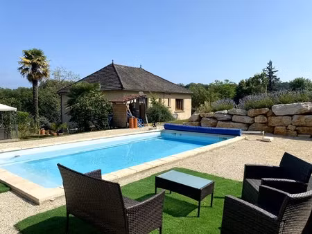 charmante maison de campagne avec piscine chauffée