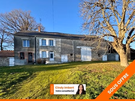 maison à rénover avec dépendances et champ saint hilaire la treille (87)