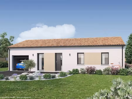 vente maison neuve 5 pièces 91 m² à vendeuvre-du-poitou (86380)  164 775 €