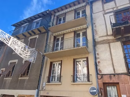 t3 duplex centre ville espalion + garage + balcon