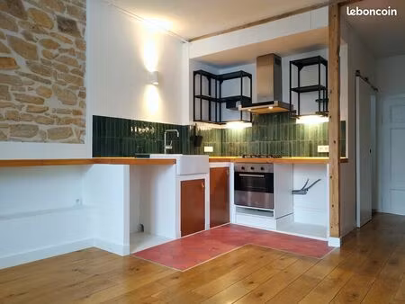 appartement rénové à neuf- 2 pièces - 51 m2