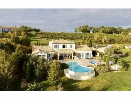 superbe maison de 7/8 chambres avec une vue fabuleuse et une piscine à débordement