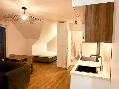 studio meublé avec balcon  vue dégagée et parking – longjumeau centre