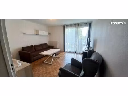 appartement meublé t3 58 m2 dans résidence tranquille et agréable