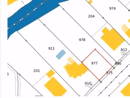 terrain de construction rossfeld