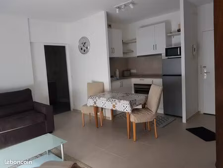 annecy bonlieu grand studio 29 m2  moderne  meublé  calme  lumineux  balcon sud