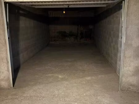 box sous sol résidence sécurisée