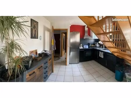 appartement f4 duplex centre ville morteau 74 m2 avec garage