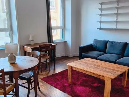 appartement t2 meublé à louer centre ville brest
