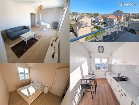 appartement t2 - quartier des lycées - 55m2 - garage