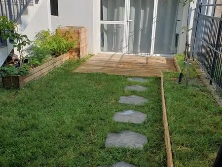 t2 meublé avec jardin - quartier louvois - parc pompidou