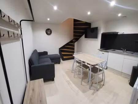 appartement t2 meublé en duplex