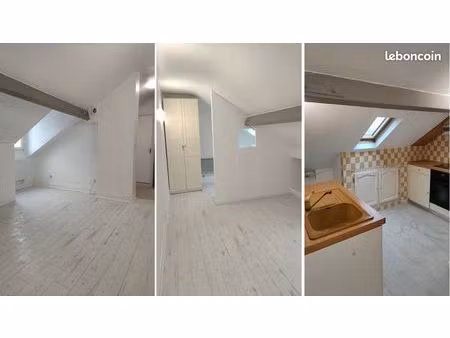 appartement studio/2 pièces 26m² centre ville