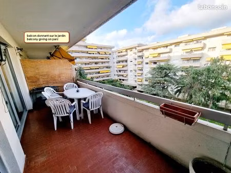 grand 2 pièces en location meublée disponible cet été juillet aout