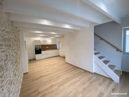 maison de ville t3 - 60 m² sans jardin