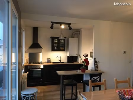 t2 meublé+garage la madeleine romarin 45m