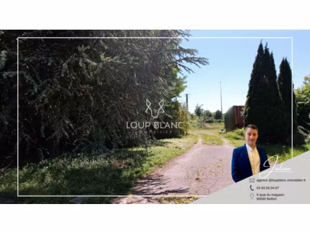 achat terrain 1 641m² meroux 90400