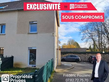 houdan 7 mn / gambais 4 mn / duplex 2 pièces 40 m2 avec extérieur et parking