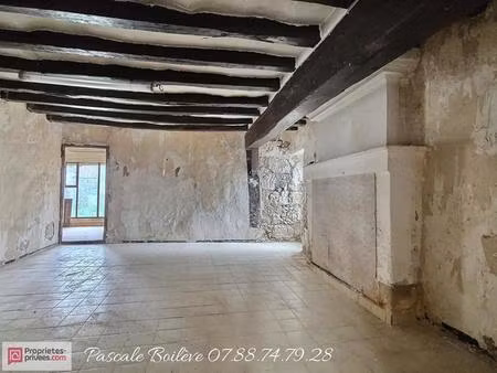 maison à rénover centre bourg - vernantes (49390)