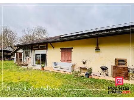 maison isolée montpont en bresse 4 pièce(s) 138 m2