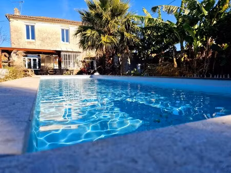 maison joliment rénovée avec vignoble amateur