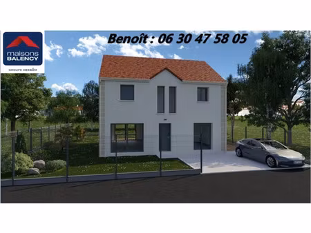vente maison neuve 6 pièces 125 m² à saint-fargeau-ponthierry (77310)  306 000 €