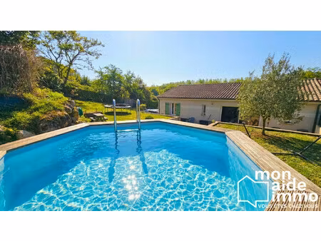 maison contemporaine 3ch - piscine - garage