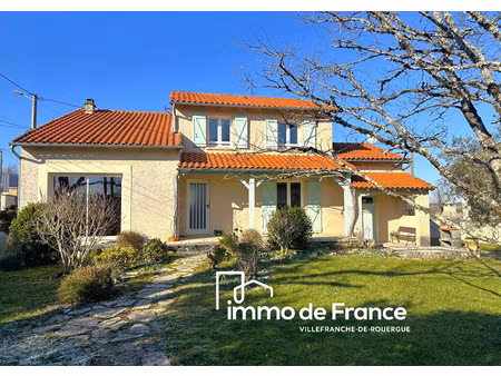 vente maison 6 pièces 119m2 villefranche-de-rouergue 12200 - 231000 € - surface privée
