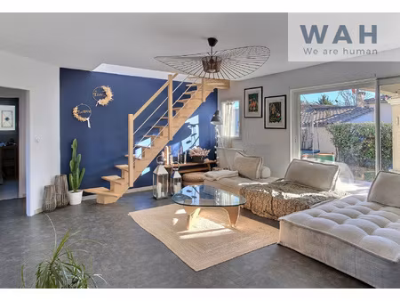 vente villa plain pied 5 pieces garage et piscine - saint-ma