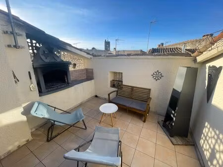 maison de village pomerols avec terrasse