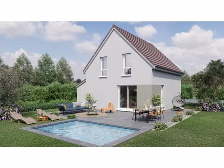 vente maison neuve 5 pièces 97 m² à pfulgriesheim (67370)  363 390 €