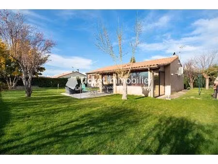 maison t5 (105m2) saint jory avec jardin  veranda (16.5m2)   garage et climatisation