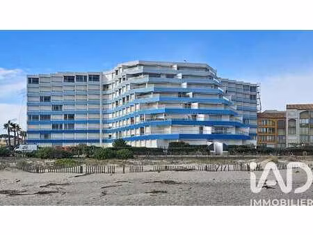 vente appartement t1 bord de mer au barcarès (66420) : à vendre t1 bord de mer / 18m² le b