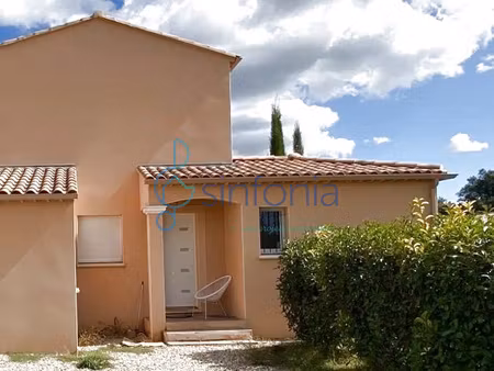 à vendre à saint-siffret maison de 105m2 proche uzès dans le