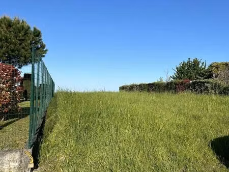 terrain constructible à vendre