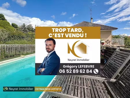 vente maison 6 pièces 137 m² à saint-genis-laval (69230)  475 000 €