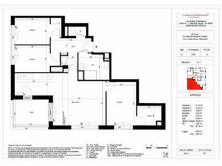 location appartement 4 pièces à nantes beaujoire - saint-joseph (44000) : à louer 4 pièces